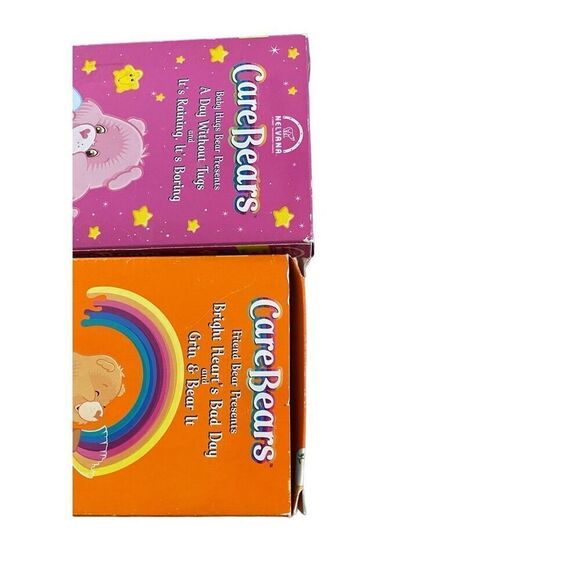 Lot of 2 Care Bears VHS Tapes Vintage Movies Y2K Family Kids Electronics - Picture 5 of 6